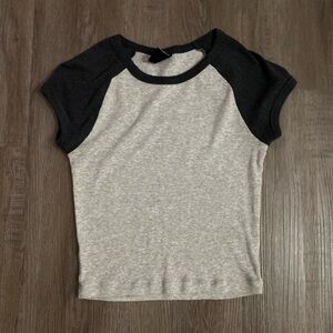 Basic Gray BabyTee